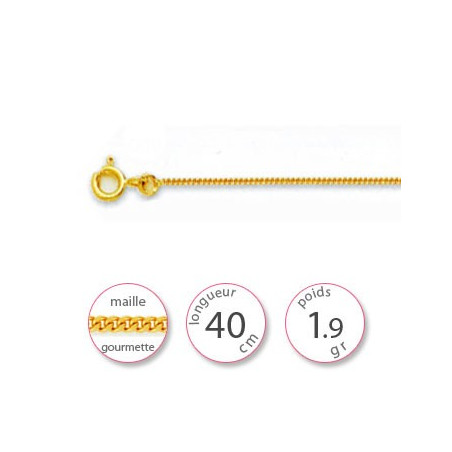 Chaine en Or pour bébé - 000331