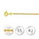 Chaine en Or 18 - 000351