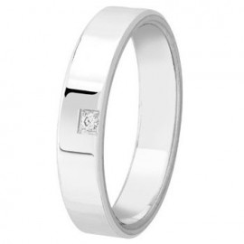 Bague diamant en Argent - 002735