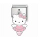 Maillon Nomination Hello Kitty charms danseuse rose