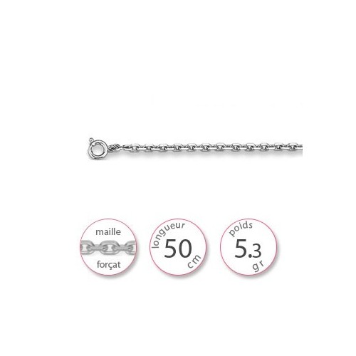 Chainette argent - 000627