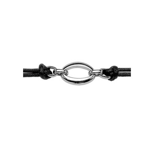 Bracelet acier et cordon