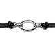 Bracelet acier et cordon- 002870