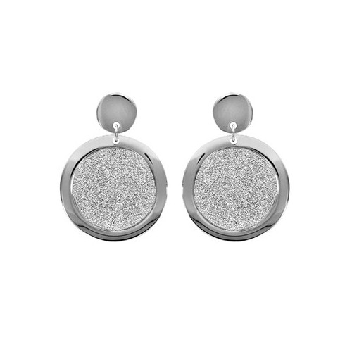 Boucles d'oreilles acier
