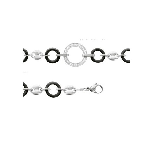 Bracelet Acier et céramique