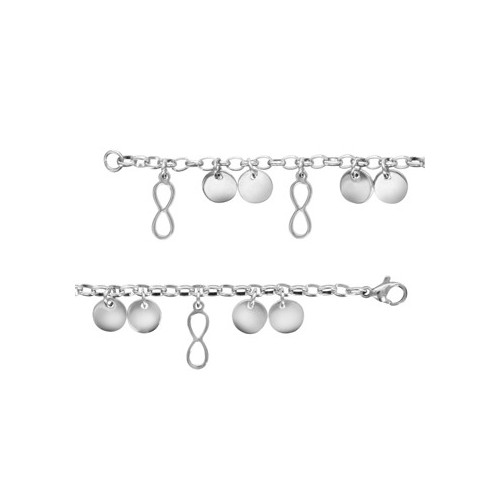 Bracelet Acier infini