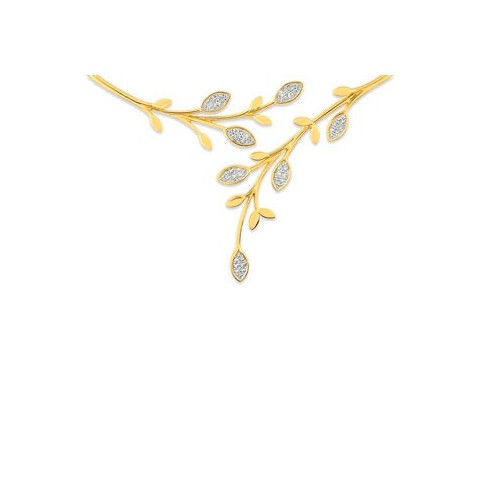 Prestigieux collier en Plaqué Or