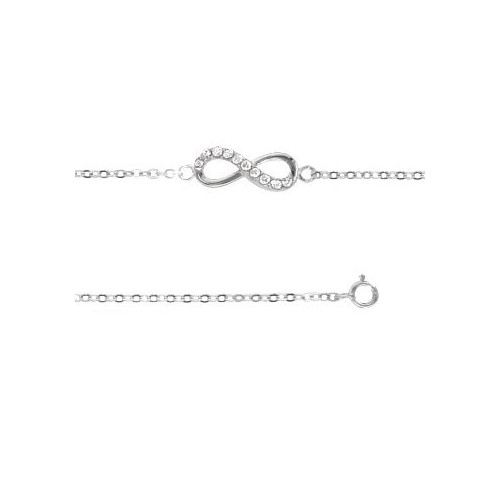 Bracelet Argent symbole infini