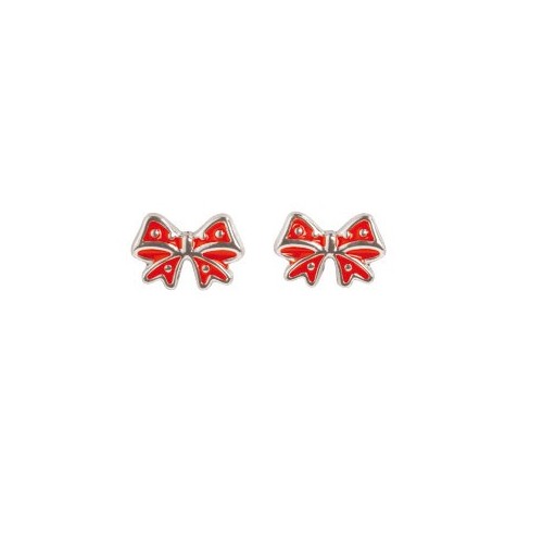 Boucles d'oreilles en Argent noeud
