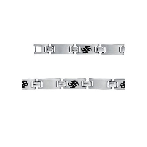 Bracelet Acier motif tribal