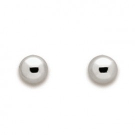 Boucles d'oreilles or blanc - 000721