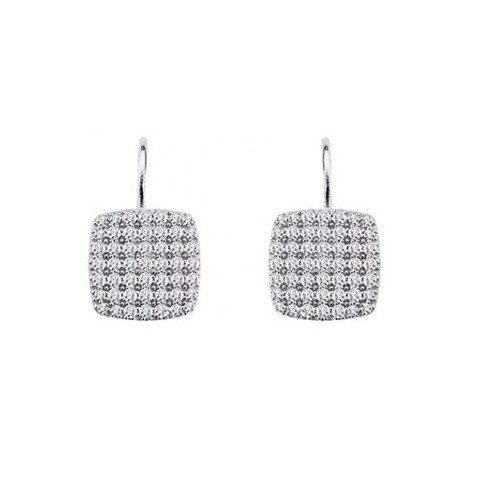 Boucles d'oreilles Argent et oxyde de zirconium