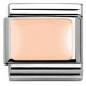 Maillon Nomination Plaque lisse Or rose 