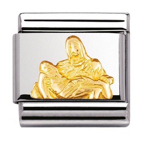 Maillon Nomination classic La Madonne en relief