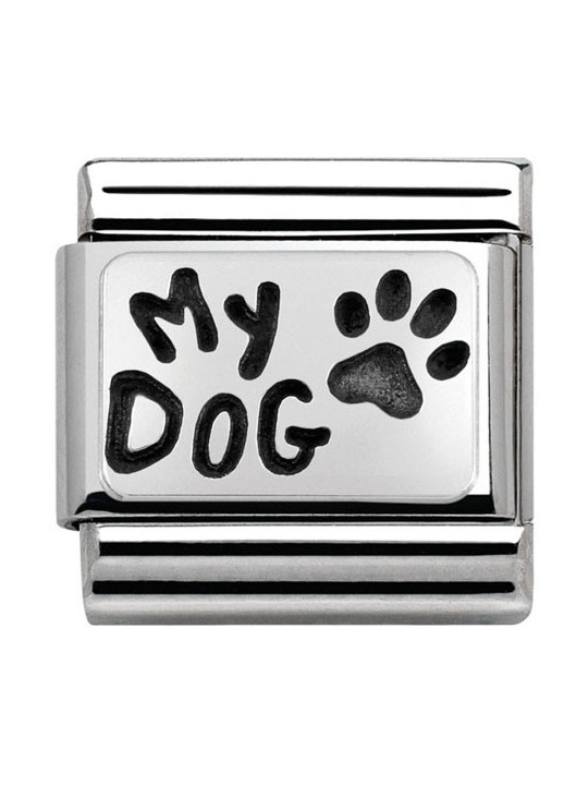 Maillon Nomination classic Argent My Dog