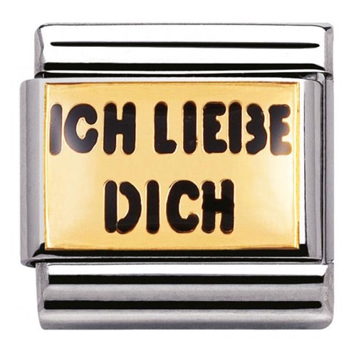 Maillon Nomination classic ich liebe dich