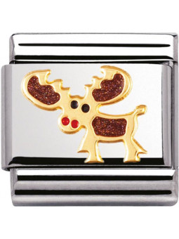 Maillon Nomination classic renne de noël