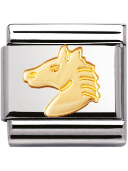 Maillon Nomination classic tête de cheval