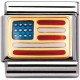 Maillon Nomination classic drapeau USA