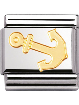 Maillon Nomination classic ancre en Or