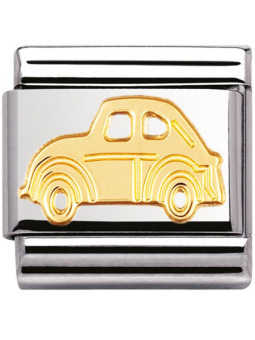 Maillon Nomination classic voiture en Or