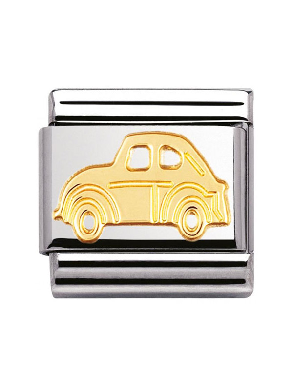 Maillon Nomination classic voiture en Or