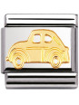 Maillon Nomination classic voiture en Or