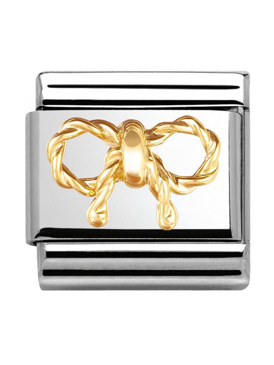 Maillon Nomination classic noeud en Or - 030154-03