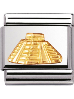 Maillon Nomination classic pyramide maya