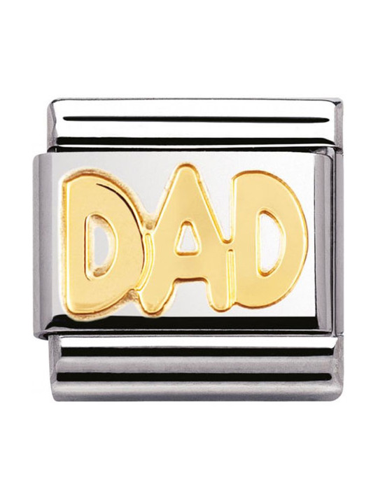 Maillon Nomination dad en Or 