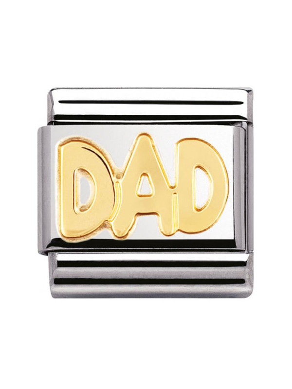 Maillon Nomination dad en Or 