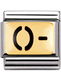 Maillon Nomination classic groupe sanguin O-