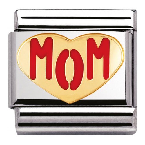 Maillon Nomination classic mom coeur