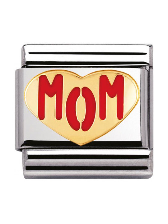 Maillon Nomination classic mom coeur