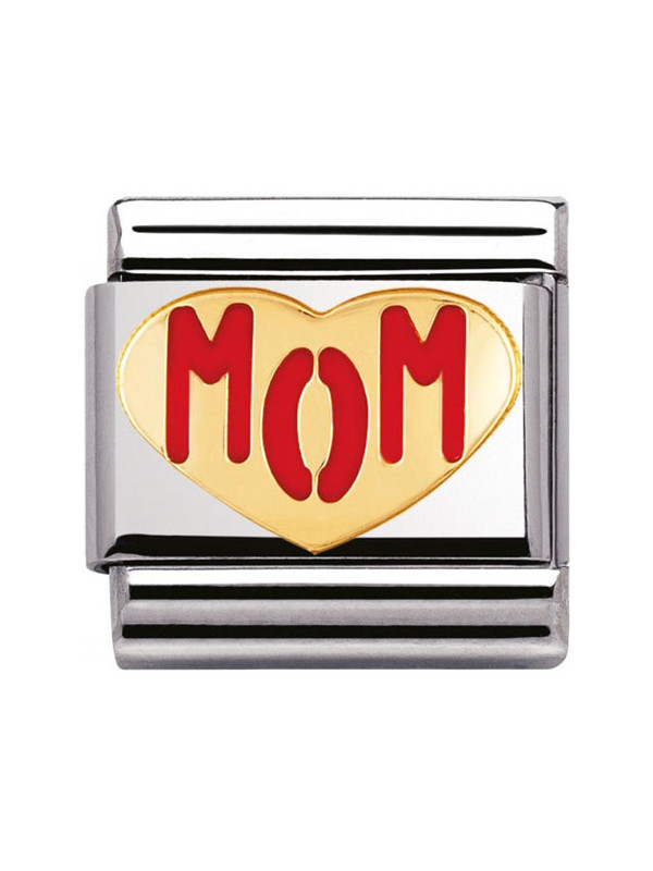 Maillon Nomination classic mom coeur