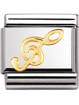 Maillon Nomination classic clé de sol