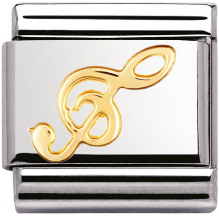 Maillon Nomination classic clé de sol