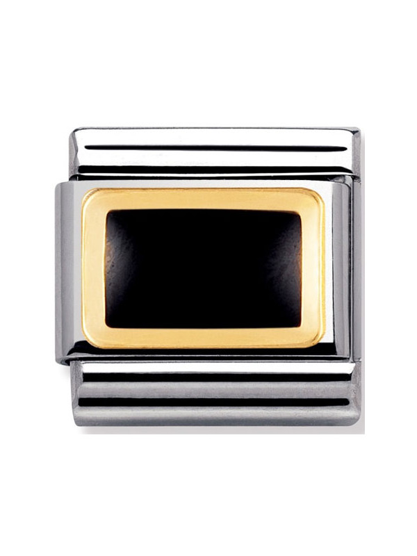 Mailllon Nomination classic rectangle noir