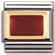 Mailllon Nomination classic rectangle rouge