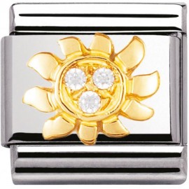 Maillon Nomination classic soleil empierré