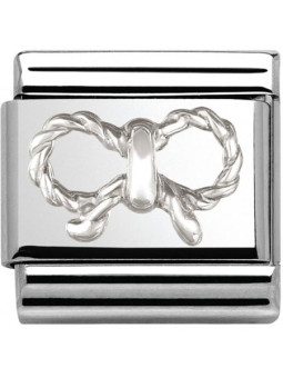 Nomination noeud  en Argent - 030155-03