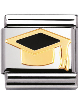 Maillon Nomination classic chapeau diplôme