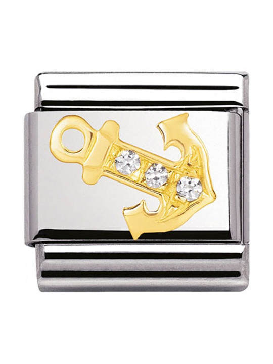 Maillon Nomination classic ancre de bateau