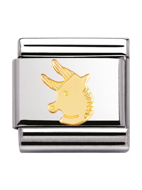 Maillon Nomination classic signe du zodiaque Taureau