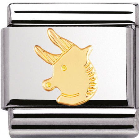 Maillon Nomination classic signe du zodiaque Taureau