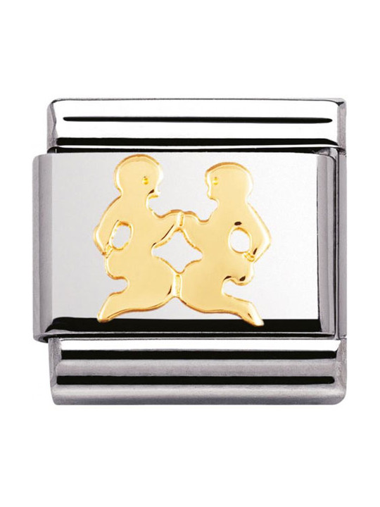 Maillon Nomination classic signe du zodiaque Gémeaux