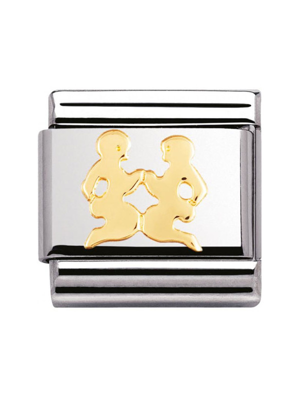 Maillon Nomination classic signe du zodiaque Gémeaux