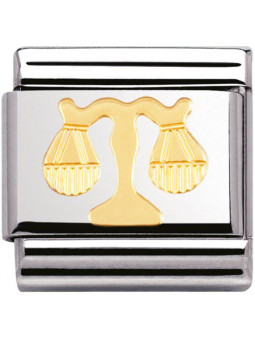 Maillon Nomination classic signe du zodiaque Balance