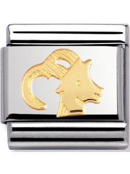 Maillon Nomination classic signe du zodiaque Capricorne