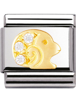 Maillon Nomination classic zodiaque Bélier et pierres